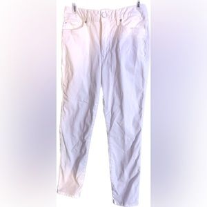Seven 7 Jeans | High Rise Skinny Crop Seven White Jeans | Size: 10